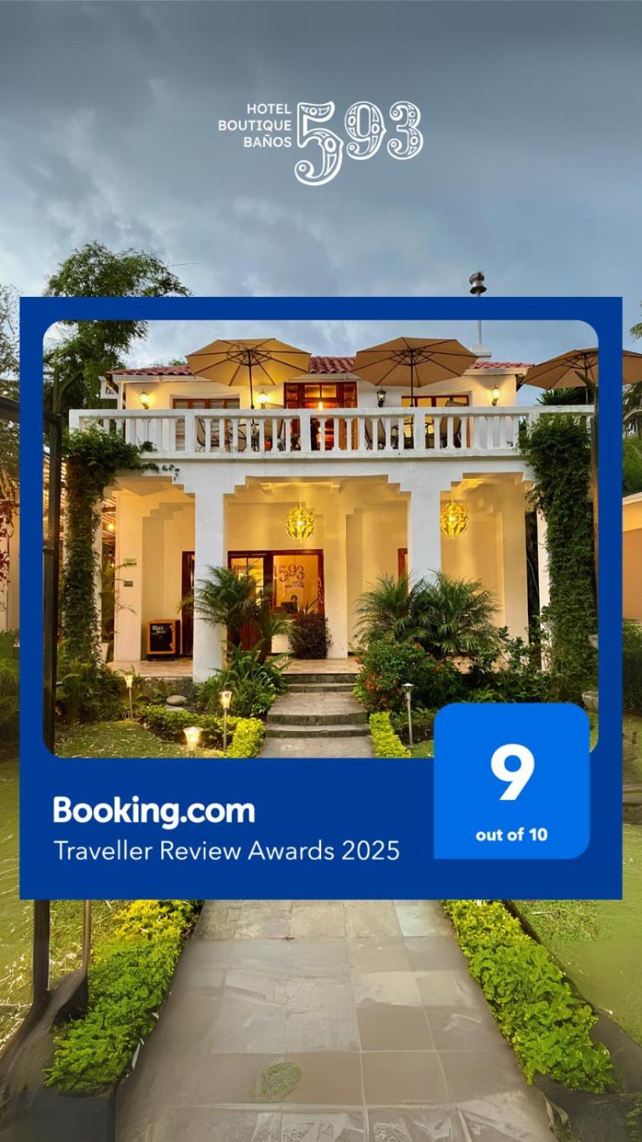 593 Hotel Boutique Banos Экстерьер фото